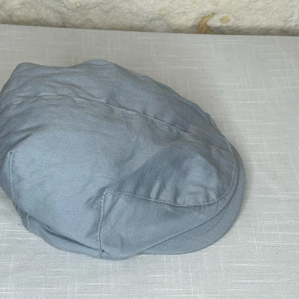 Toddlers Newsboy Cabbie Hat Gray 6-18 Months Flat flap